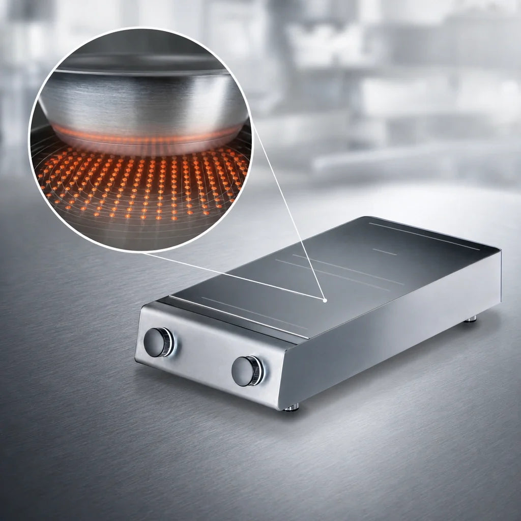 Garland Instinct 2-Burner Countertop Induction Cooktop