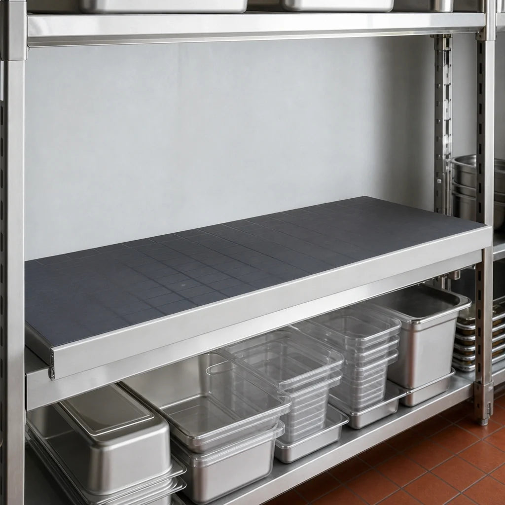 Fermod Fermostock 64358EX-R1 64 Inch x 22 Inch Horizontal Solid Polymer Shelf, 800 lb Capacity