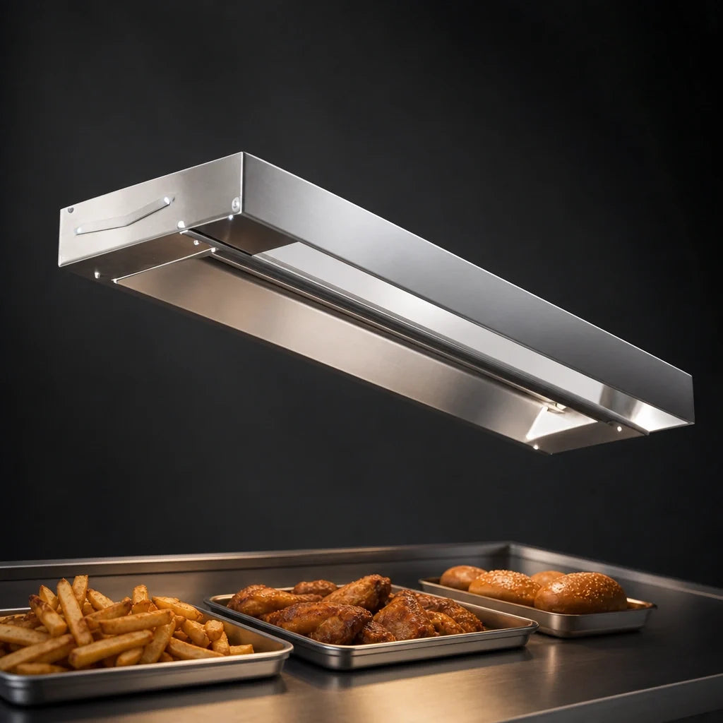 Eagle Group RedHots RHHL-48-240-H 48-Inch Single-Rod Unlighted Strip Heat Lamp, 240V