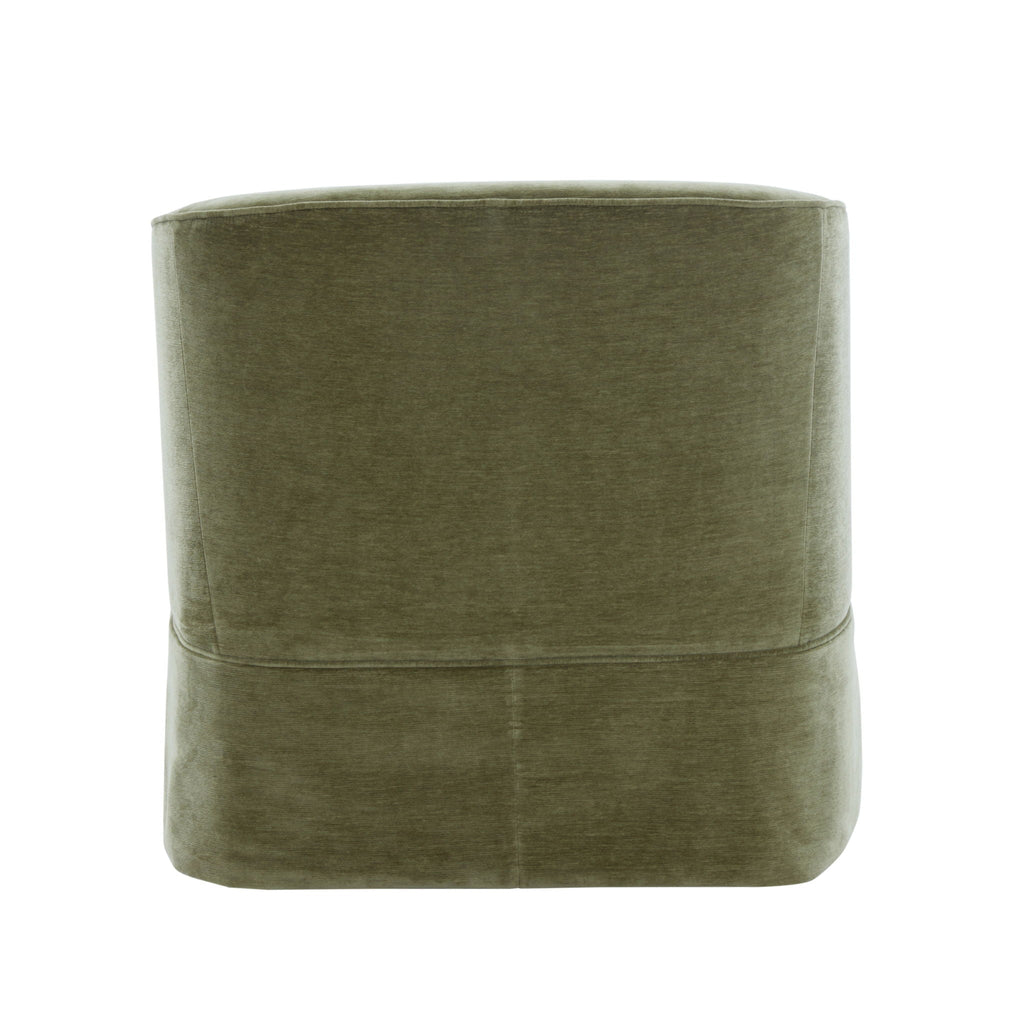 Elm - Skirted Swivel Chair