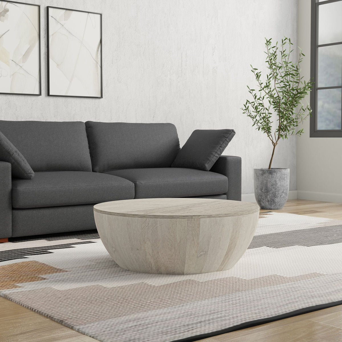 Elmbrook Drum Coffee Table
