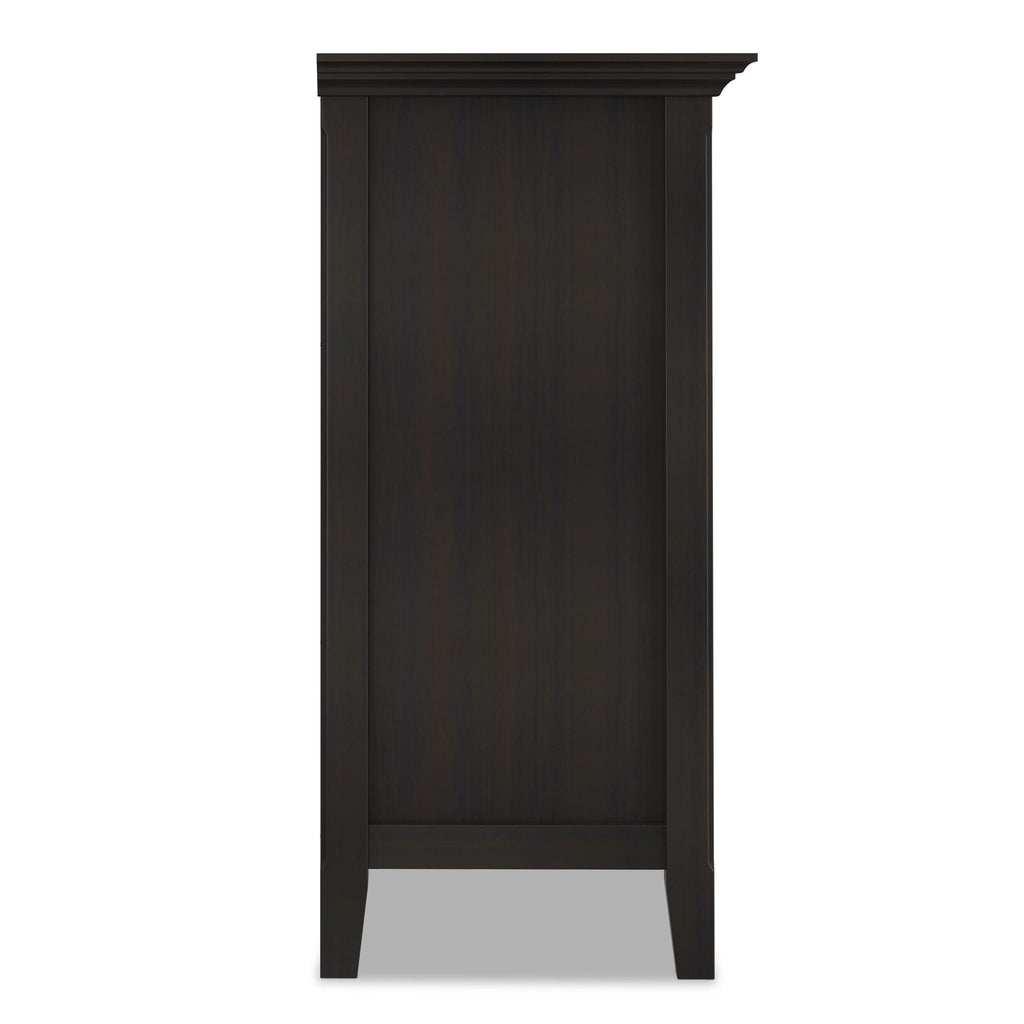 Amherst 2 Door Storage Cabinet with Adjustable Shelving - Brown