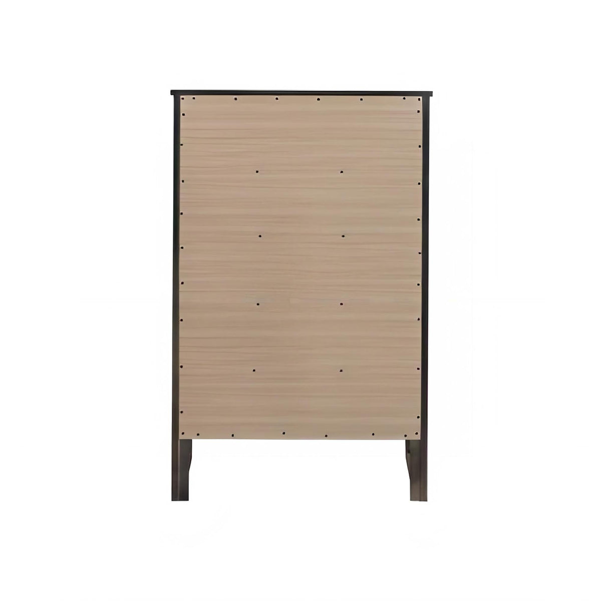 5 Drawer Storage Chest with Metal Hardware - Multiple Colors