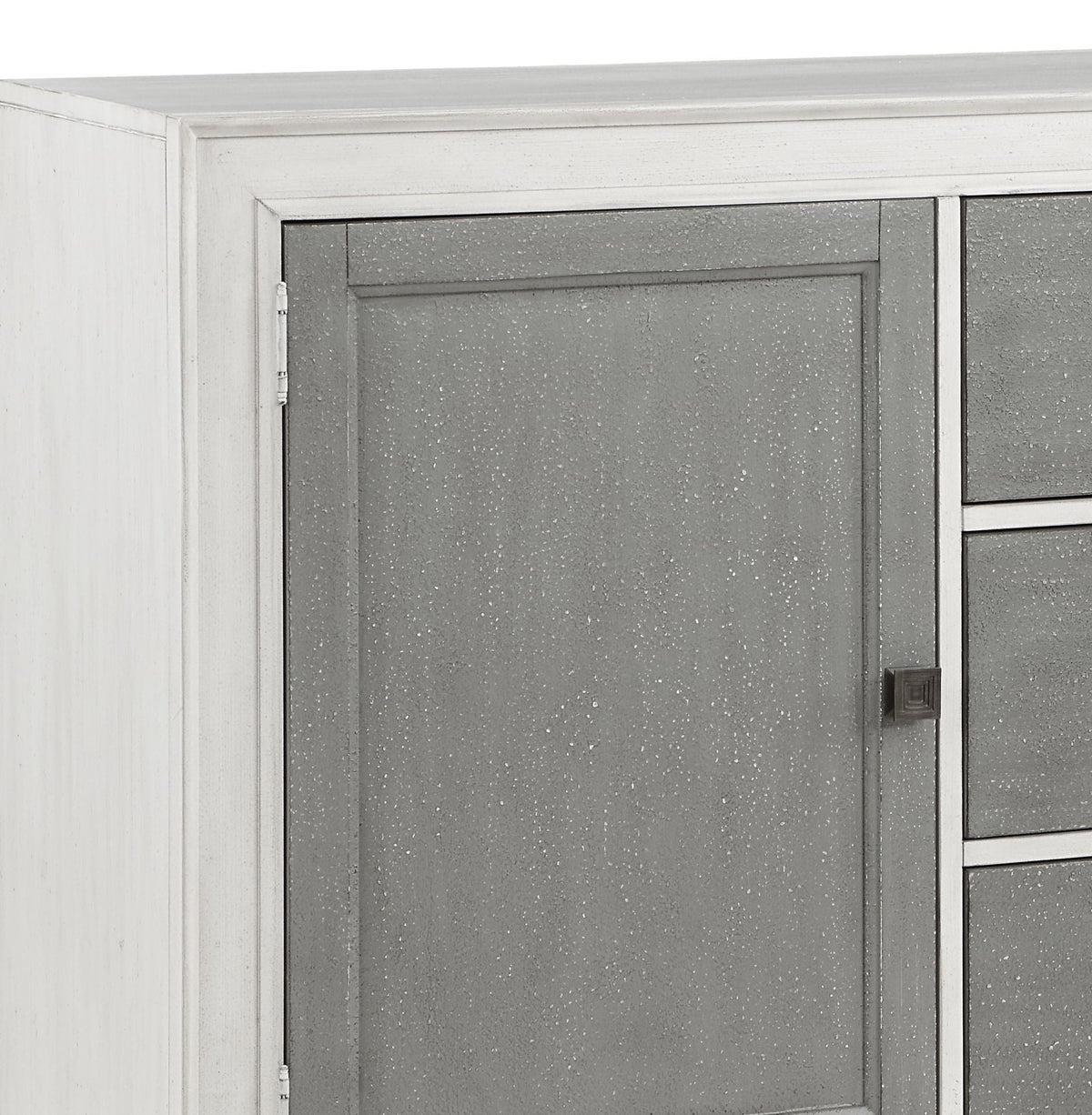 Gray Wood Server with Ample Storage - Katia