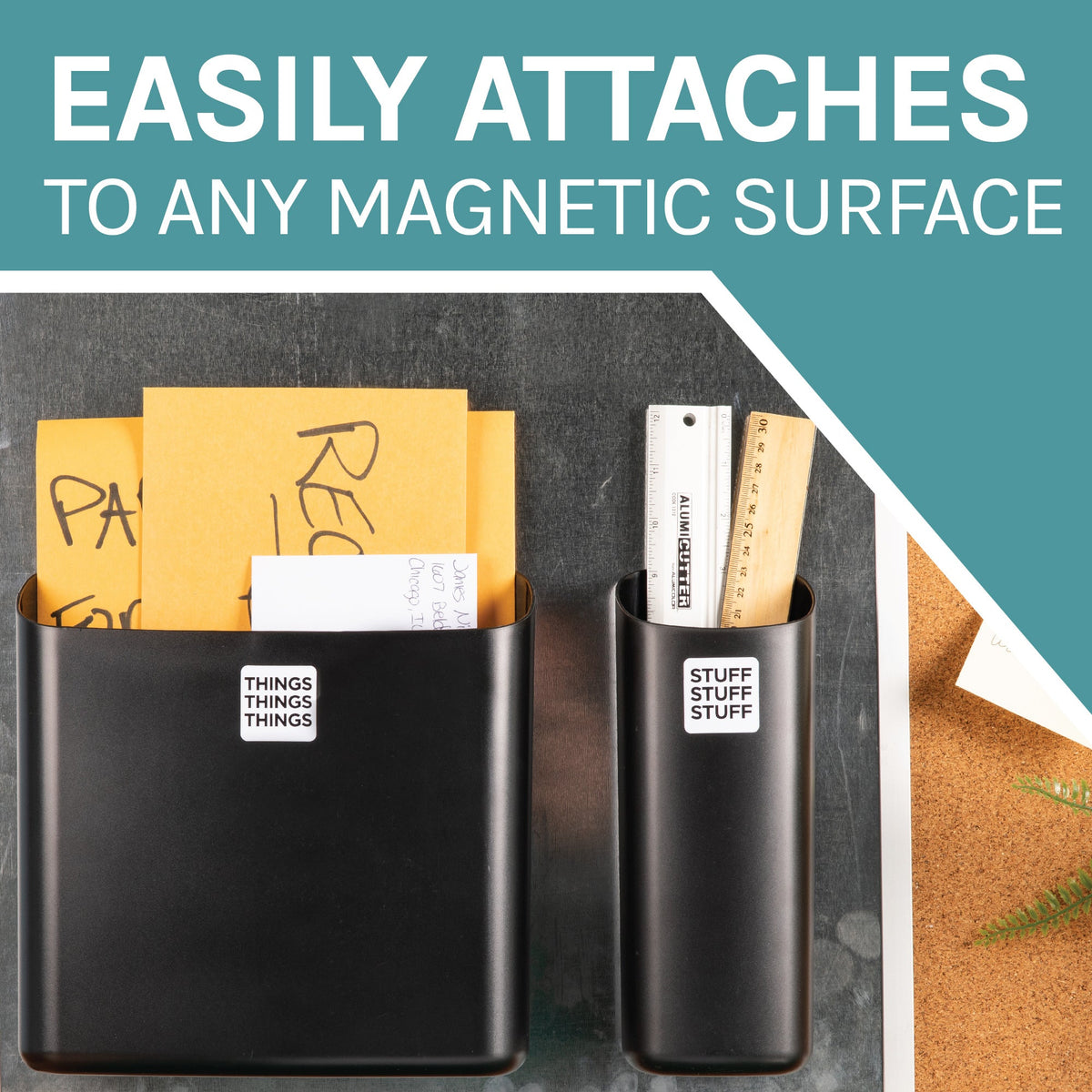 Magnetic Lint Bin Combo Pack (Black)