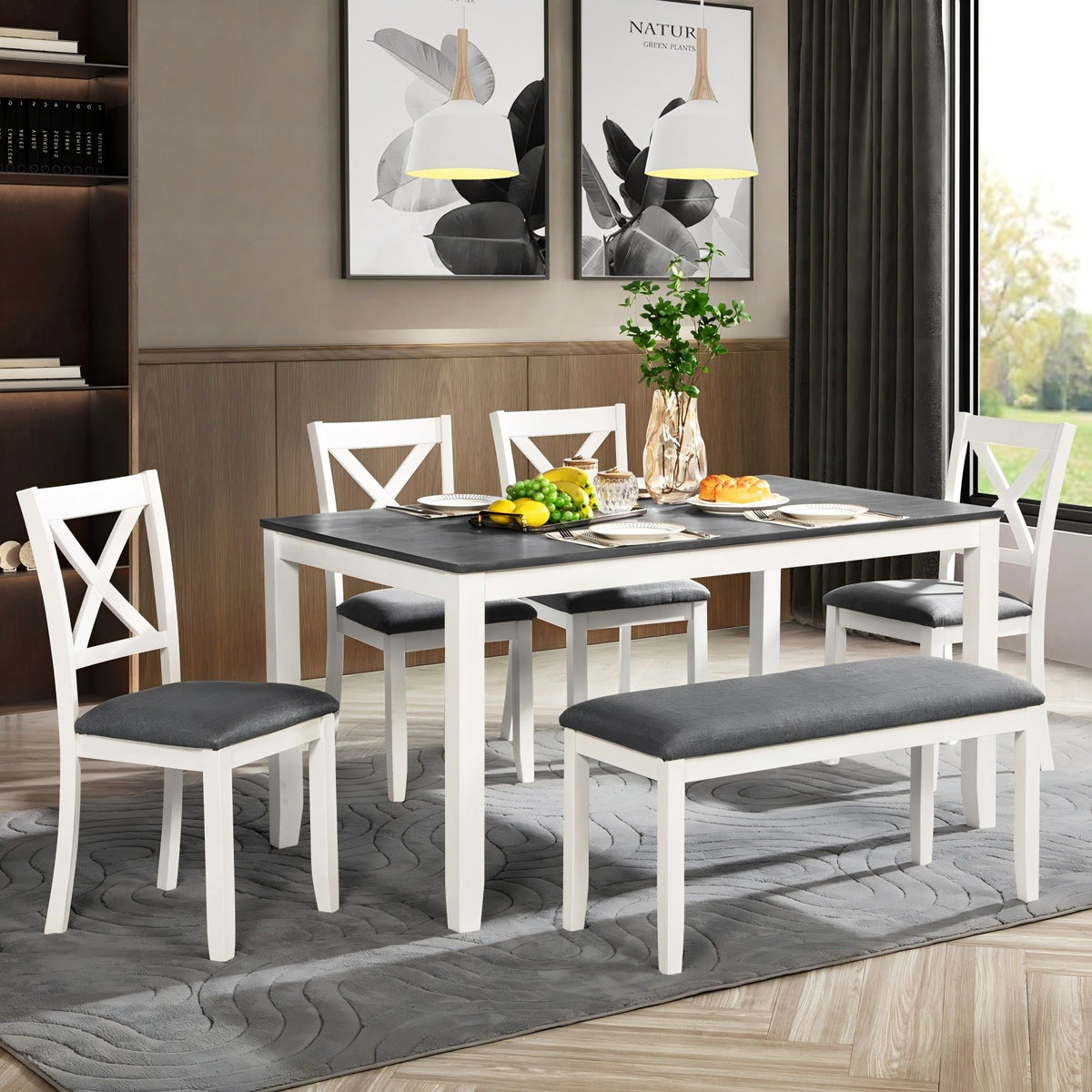 Modern Dining Table Set With Chairs