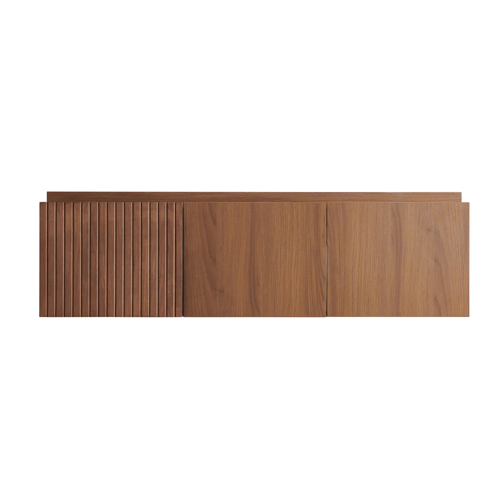 48" Muri Bathroom Vanity with Soft-Close Drawers - Brown Oak or Espresso