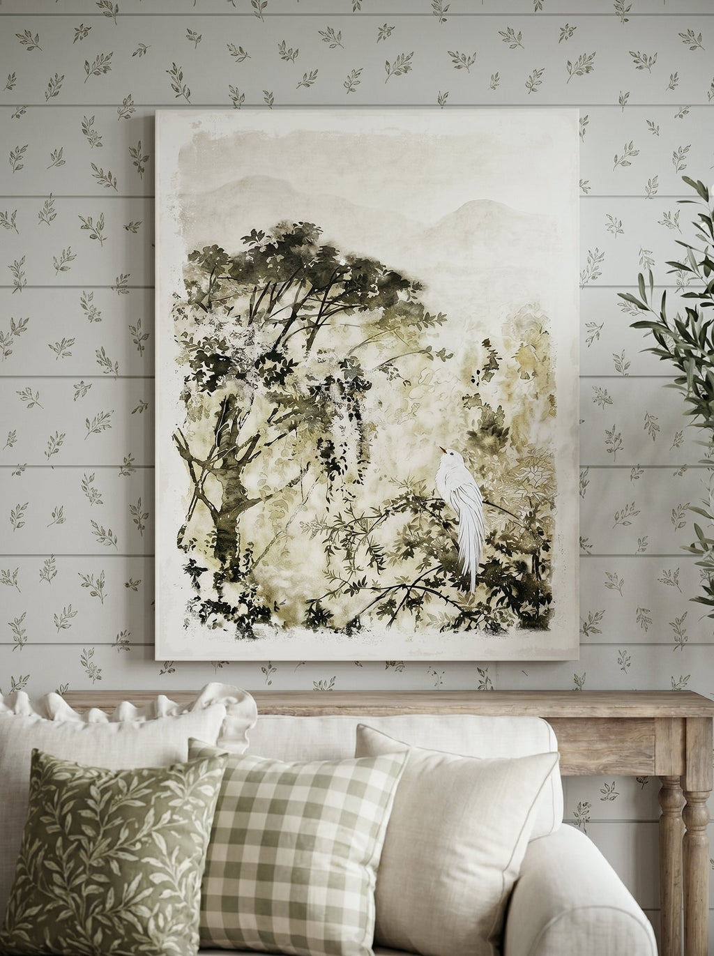 Ethereal Landscape Canvas Art with Premium Canvas – Multicolor
