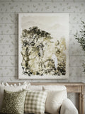 Ethereal Landscape Canvas Art with Premium Canvas – Multicolor