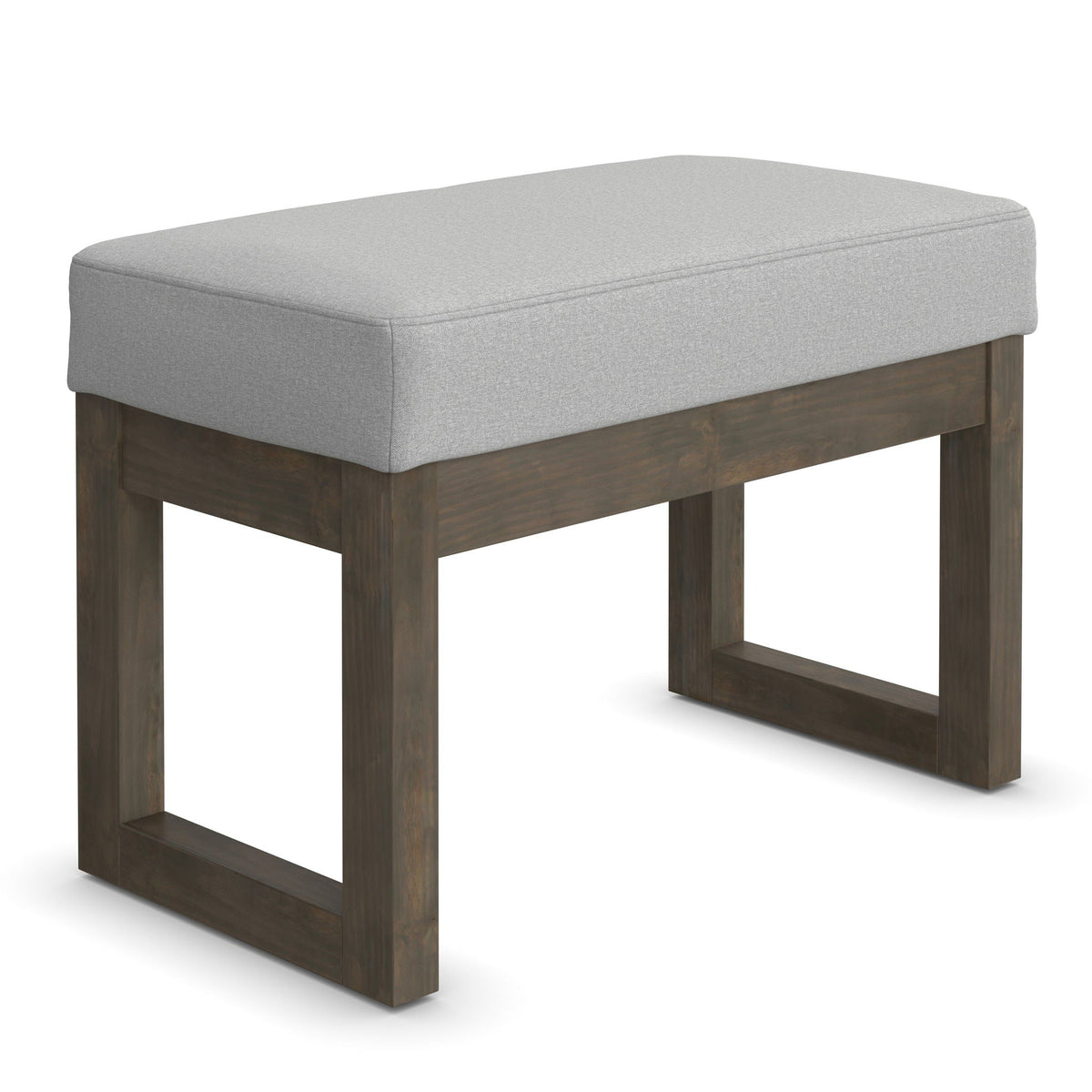 Milltown Upholstered Ottoman Bench with Versatile Design - Multiple Colors