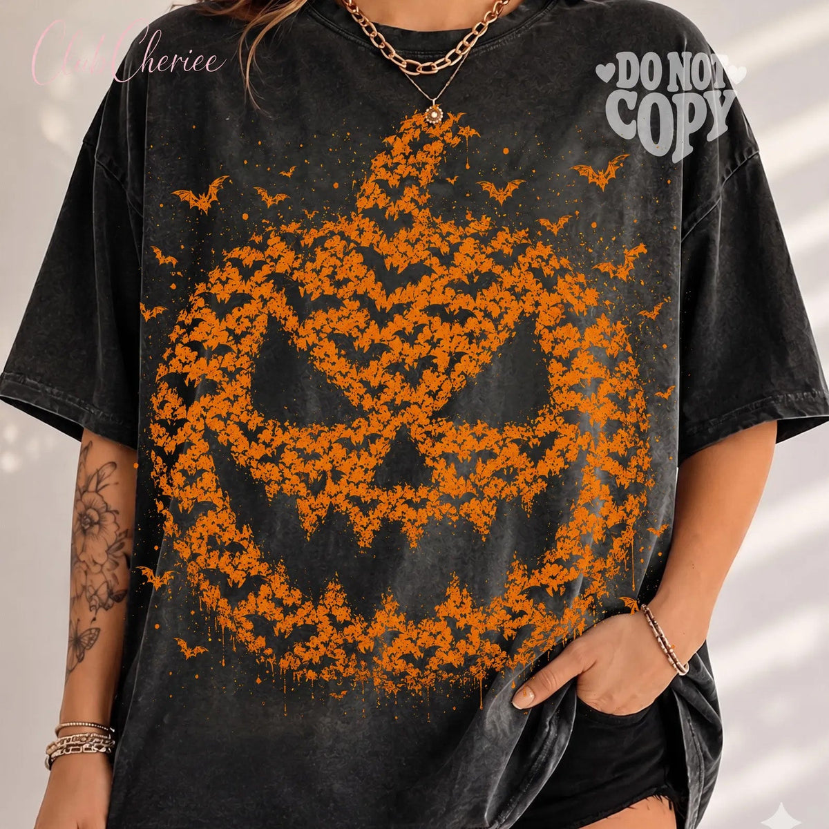 Batty Pumpkin Graphic Tee