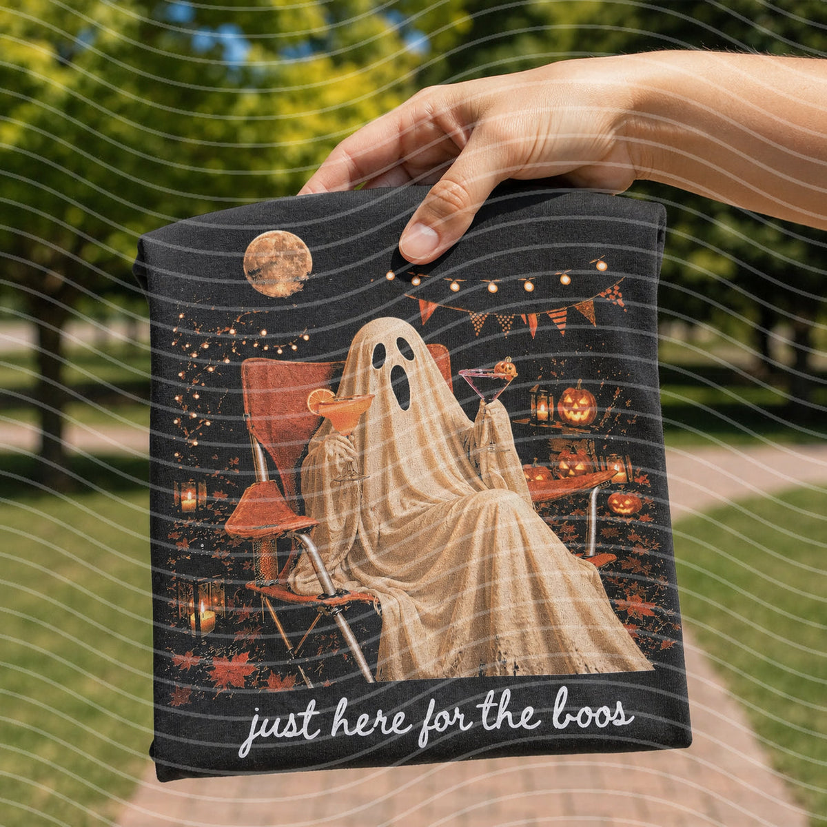 Just Here for the Boos Graphic Tee