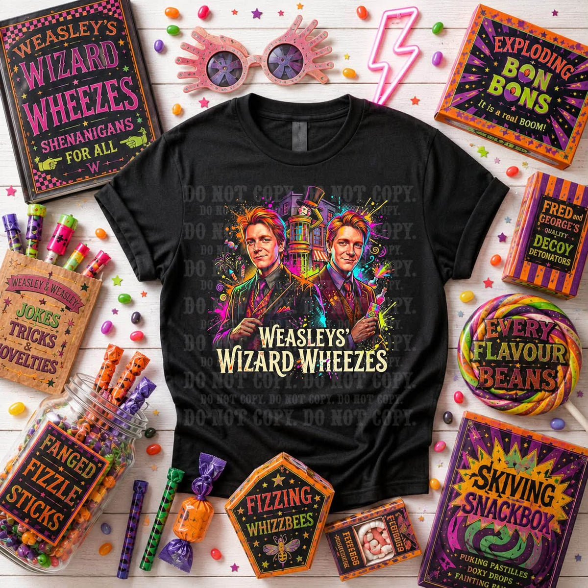 Weasleys Wizard Wheezes Graphic Tee