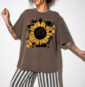Splatter Sunflower Graphic Tee
