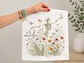 Floral Dancing Skelly Graphic Tee