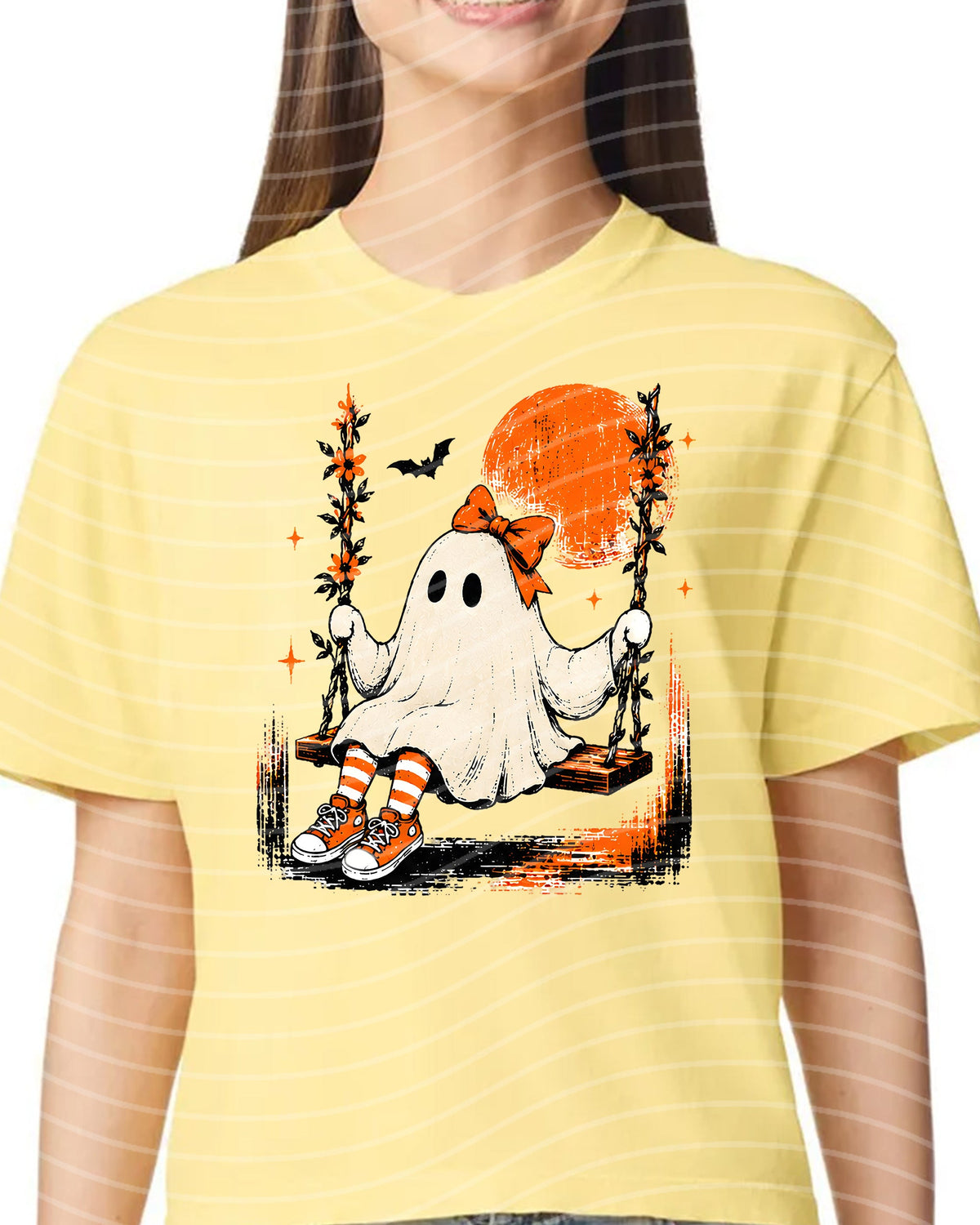 Swinging Ghost Graphic Tee
