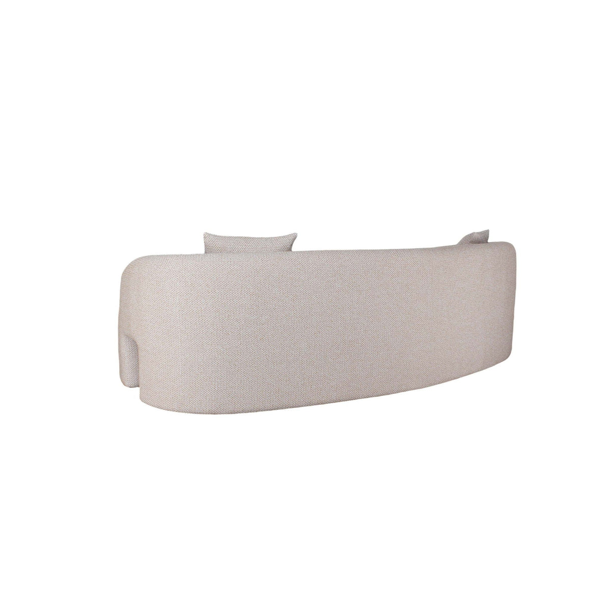Sylvia Loveseat with Breathable PU Leather - Beige or Gold