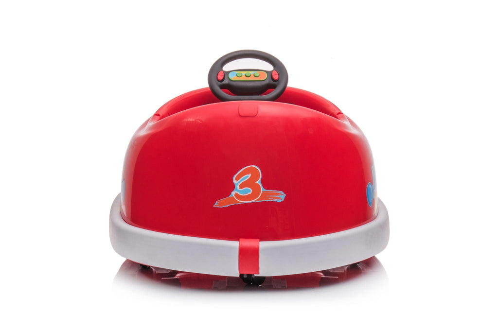 12V Dual Drive Kids Bumper Car with Anti-Collision Safety - Multiple Modes