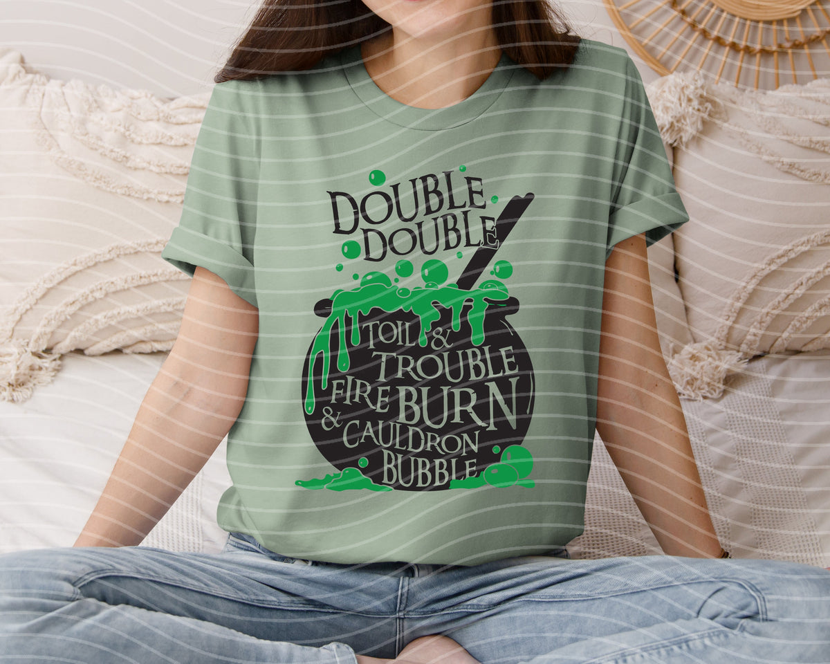 Double Double Toil & Trouble Graphic Tee