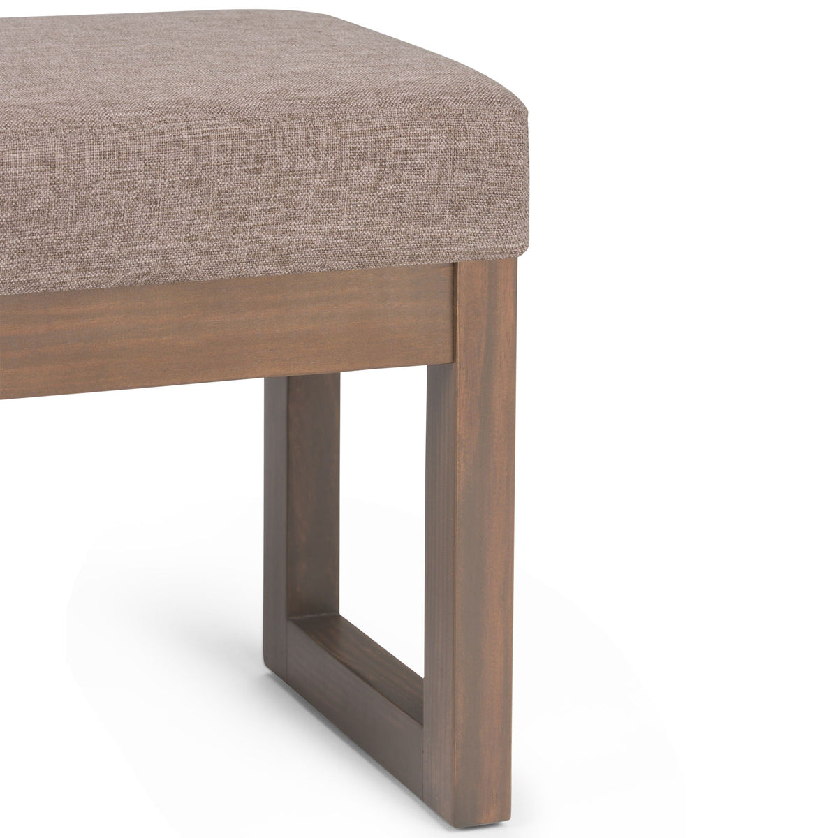 Milltown Upholstered Ottoman Bench with Versatile Design - Multiple Colors