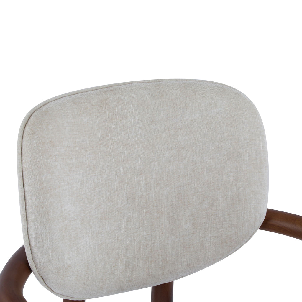 Upholstered Arm Dining Chairs (Set of 2)