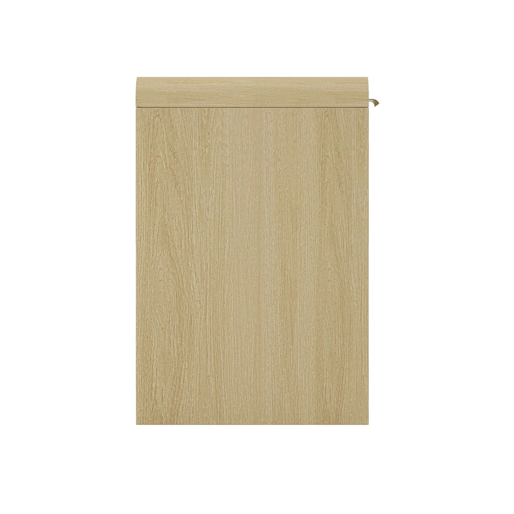 Oak Office Desk with 2 Drawers - Modern Style - Grace