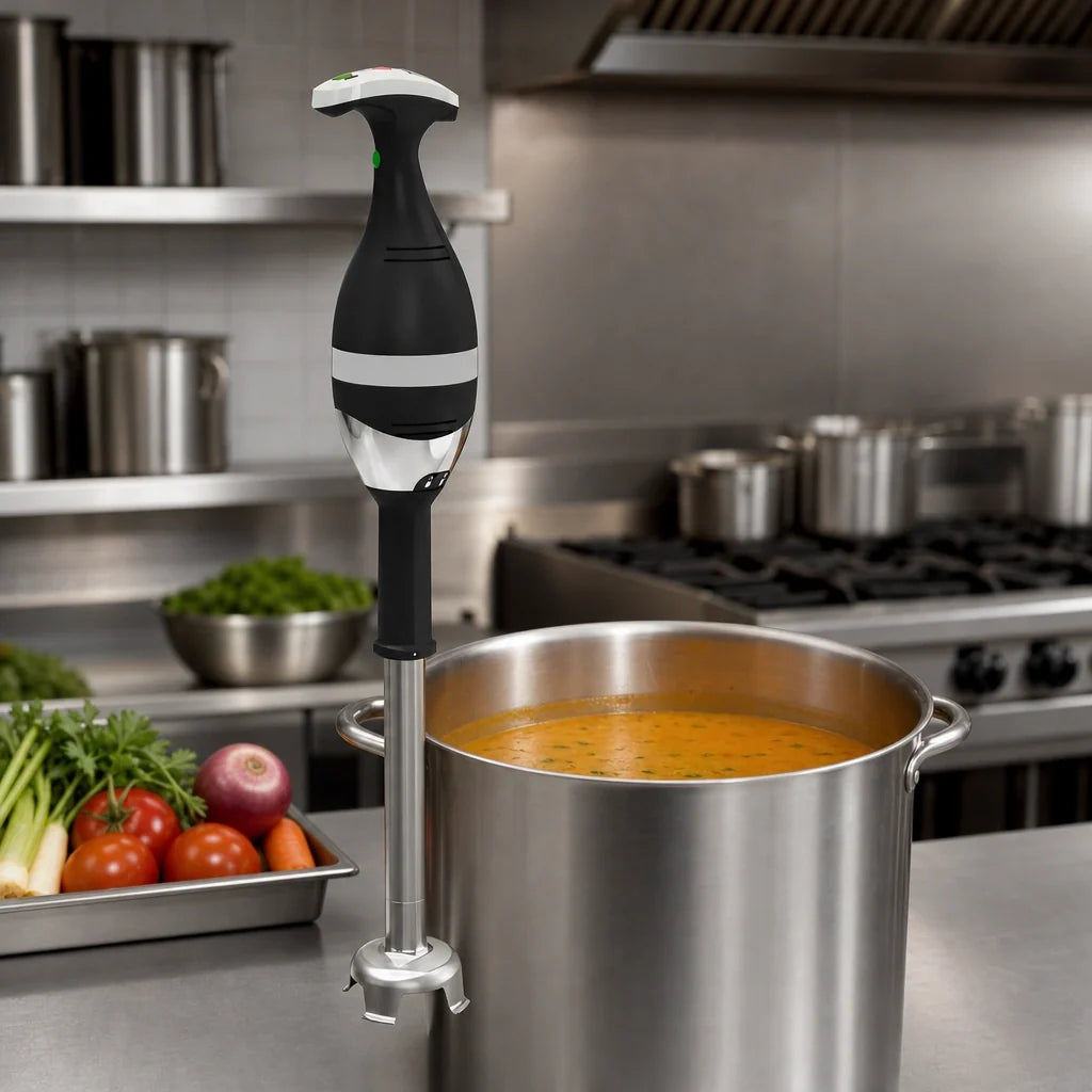 Eurodib USA Dito Sama 602232 Portable Variable-Speed Immersion Blender, 18-Inch Shaft, 350W
