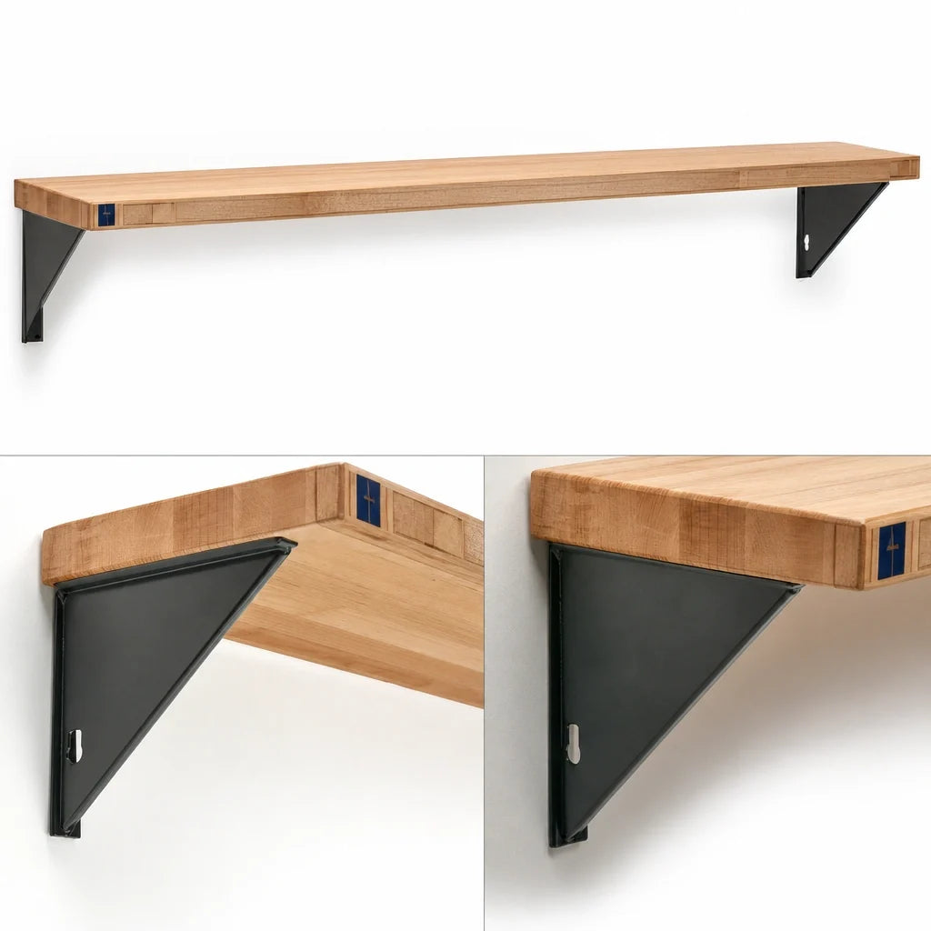 Eagle Group WB-HT4 Hardwood Cutting Board for HT4 Hot Food Table, 63-1/2" x 8" x 1-1/4", Stationary Brackets