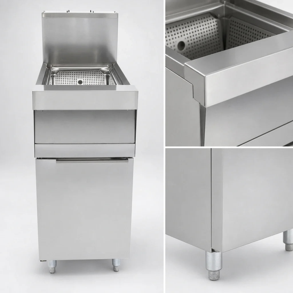 Frymaster/Dean 15MC 15-Inch Stainless Steel Spreader Cabinet with Legs