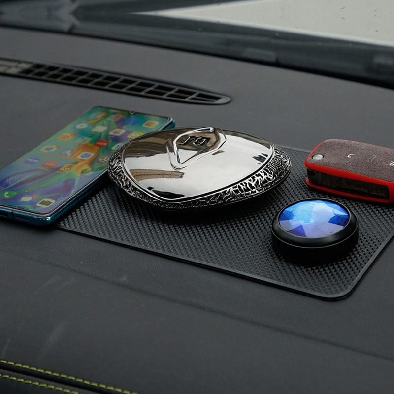1 Pcs Universal Car Dashboard Non Slip Grip Sticky Pad Phone Holder Car Dashboard Non Slip Mat Anti-skid Silicone Mat Car Anti Slip Pad Sticky Gripping Pad Sticky Gel Pad Multifunctional Fixate Gel Pads Non-Slip Mounting Pad Car Interior Accessories