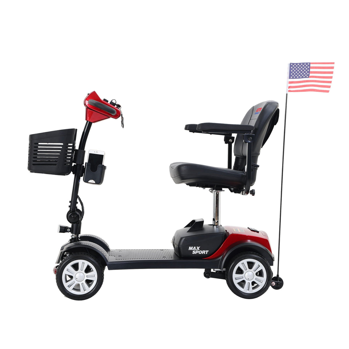 Max Sport - 4 Wheels Outdoor Compact Mobility Scooter
