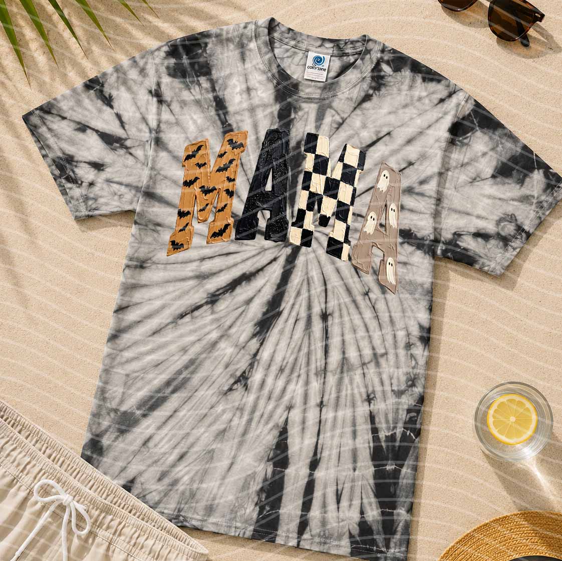 Painted Spooky Mama Graphic Tee