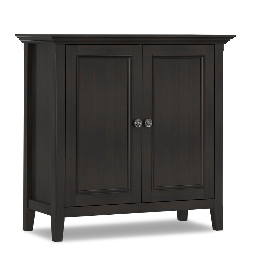 Amherst 2 Door Storage Cabinet with Adjustable Shelving - Brown