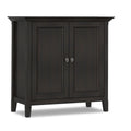 Amherst 2 Door Storage Cabinet with Adjustable Shelving - Brown