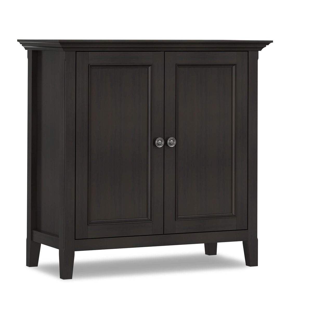Amherst 2 Door Storage Cabinet with Adjustable Shelving - Brown