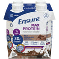 Ensure® Max Protein Milk Chocolate Nutrition Shake, 11 oz x 4-Pack
