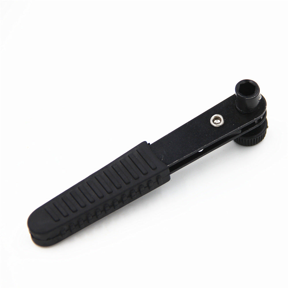 Socket wrench handle