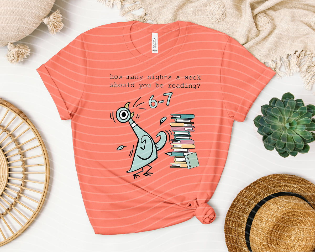 How Many Nights a Week Should You Be Reading Graphic Tee