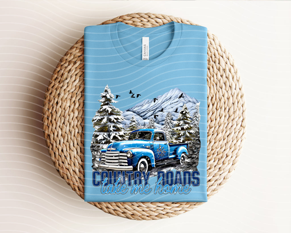 Country Roads Take Me Home Graphic Tee