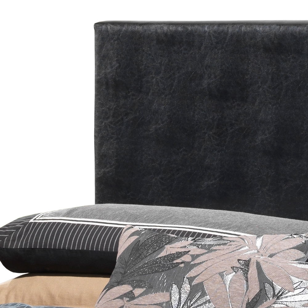 Elegant Platform Bed with Upholstered Finish - Multiple Colors