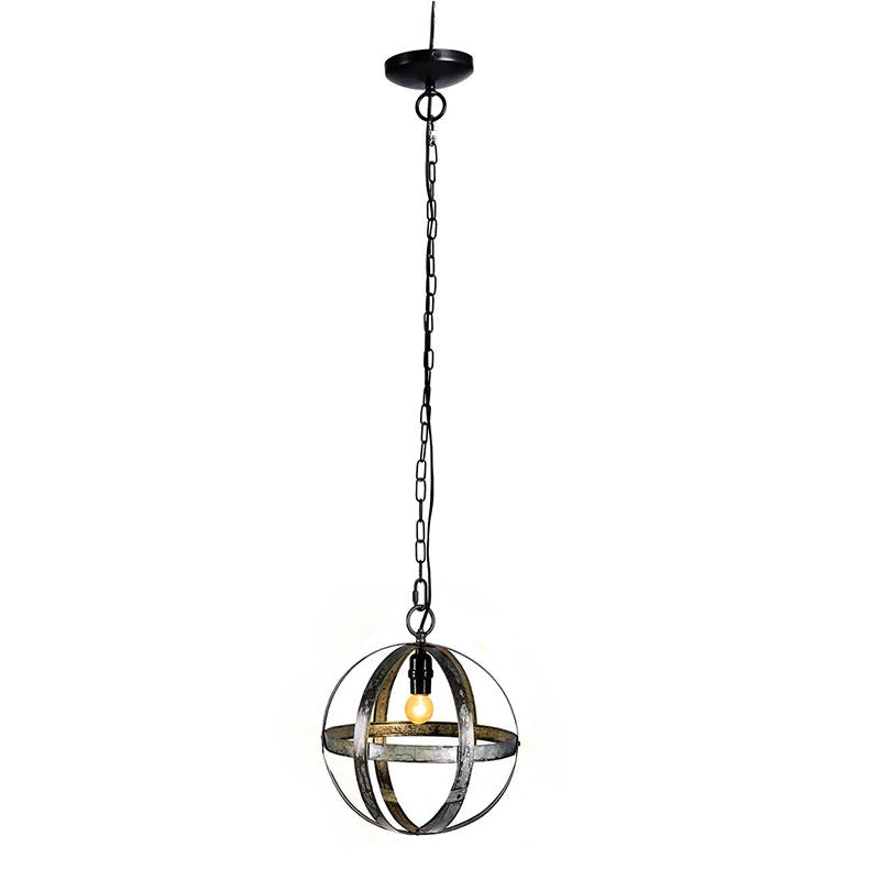 Metal Chandelier with Adjustable Chain