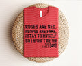 Roses are Red Graphic Tee