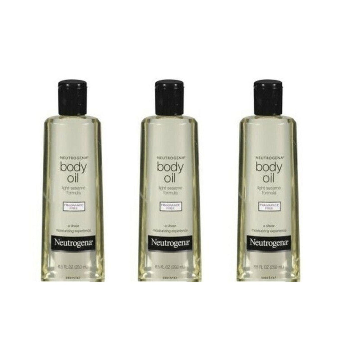 Neutrogena Body Oil Light Sesame Formula, Fragrance Free 8.5 Oz