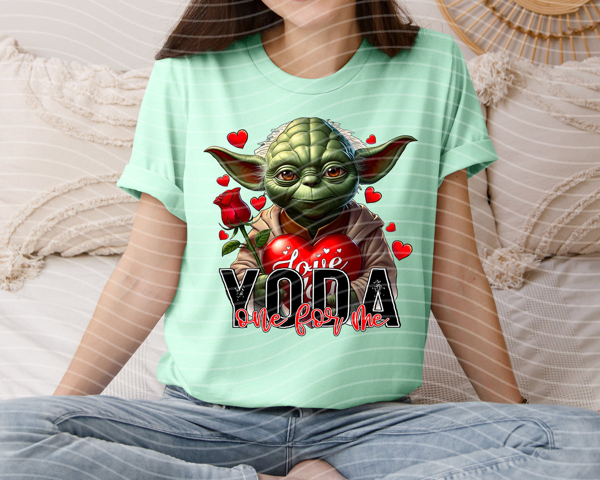 Yo da One for Me Graphic Tee