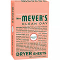 Mrs. Meyer's Clean Day, Dryer Sheets, Geranium Scent, 80 Sheets