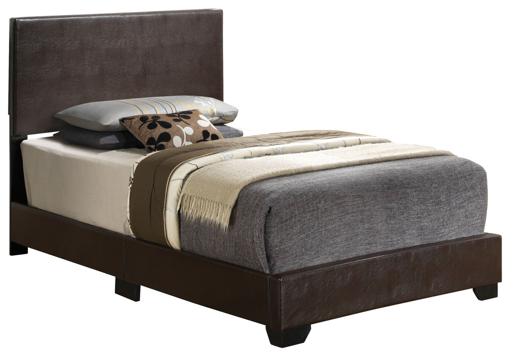 Elegant Platform Bed with Upholstered Finish - Multiple Colors