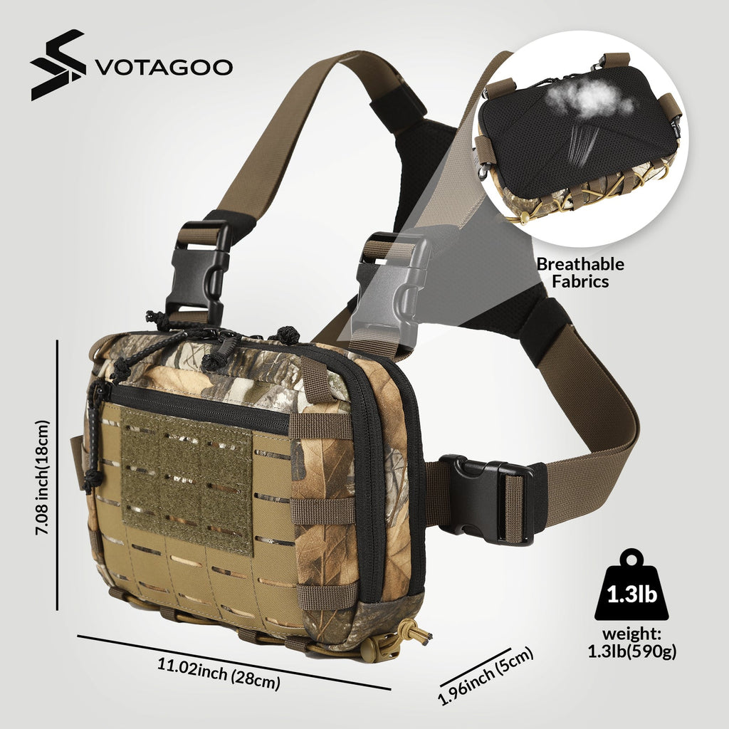 VOTAGOO® Tactical EDC Chest Rig