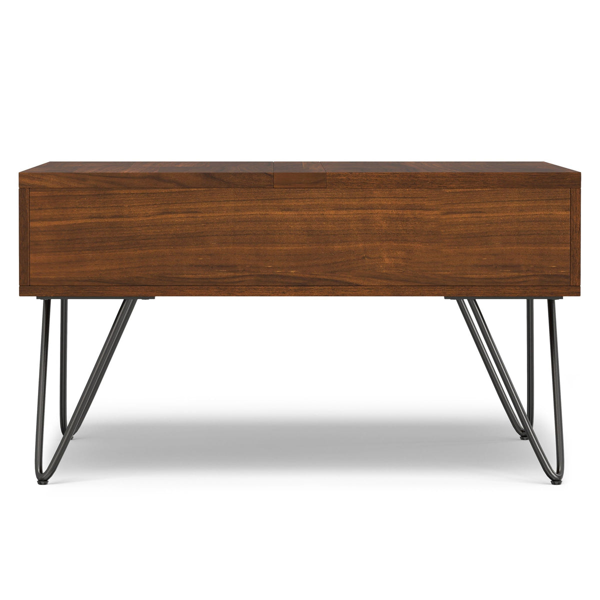 Square Lift Top Coffee Table with Hidden Storage - Walnut