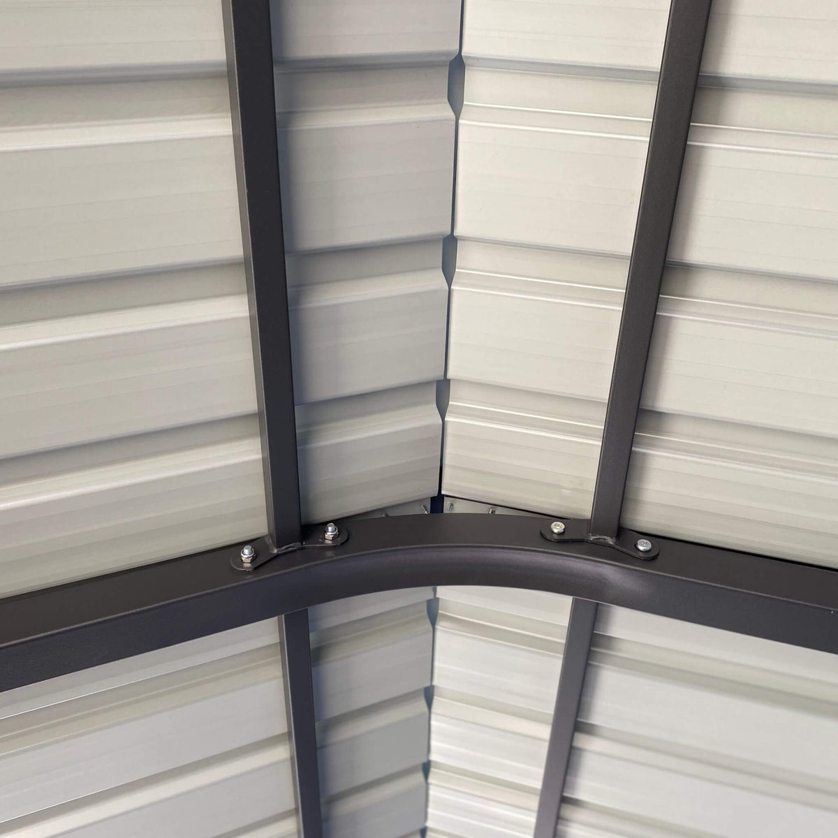 [12X20FT] Heavy-Duty Metal Carport With Galvanized Steel Roof For Car, Boats And Trucks, Gray (SAK95562)