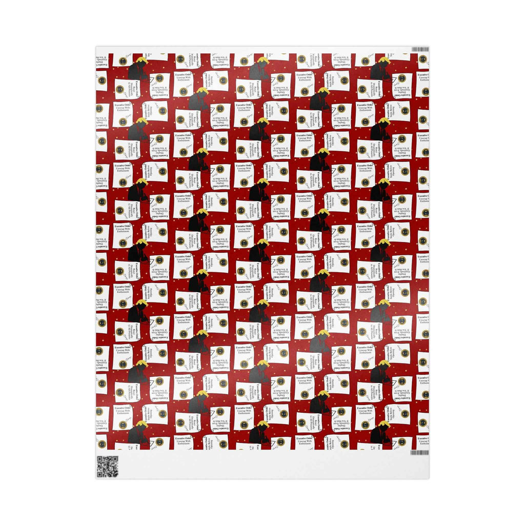 Executive Orders Gift Wrap – Political Parody Edition